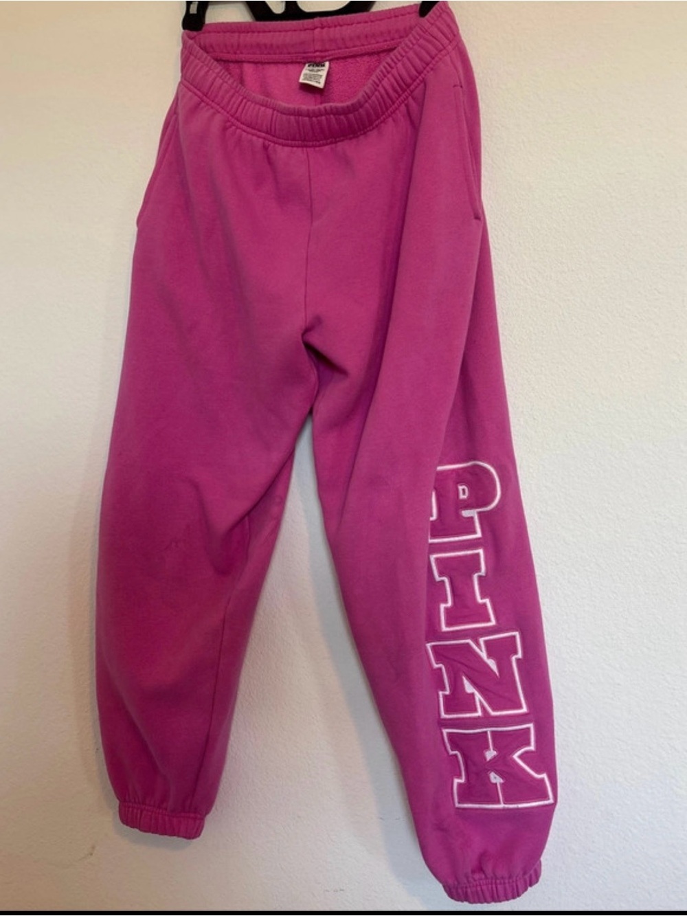 Vintage Victoria's Secret PINK Y2K pink jogger sweatpants